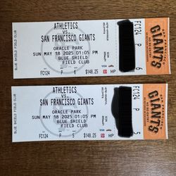 Giants vs A’s tickets