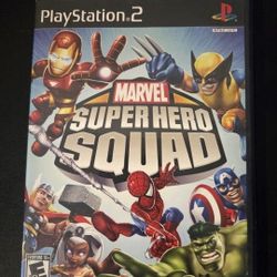 PS2 Video Game-Marvel Super Hero Squad