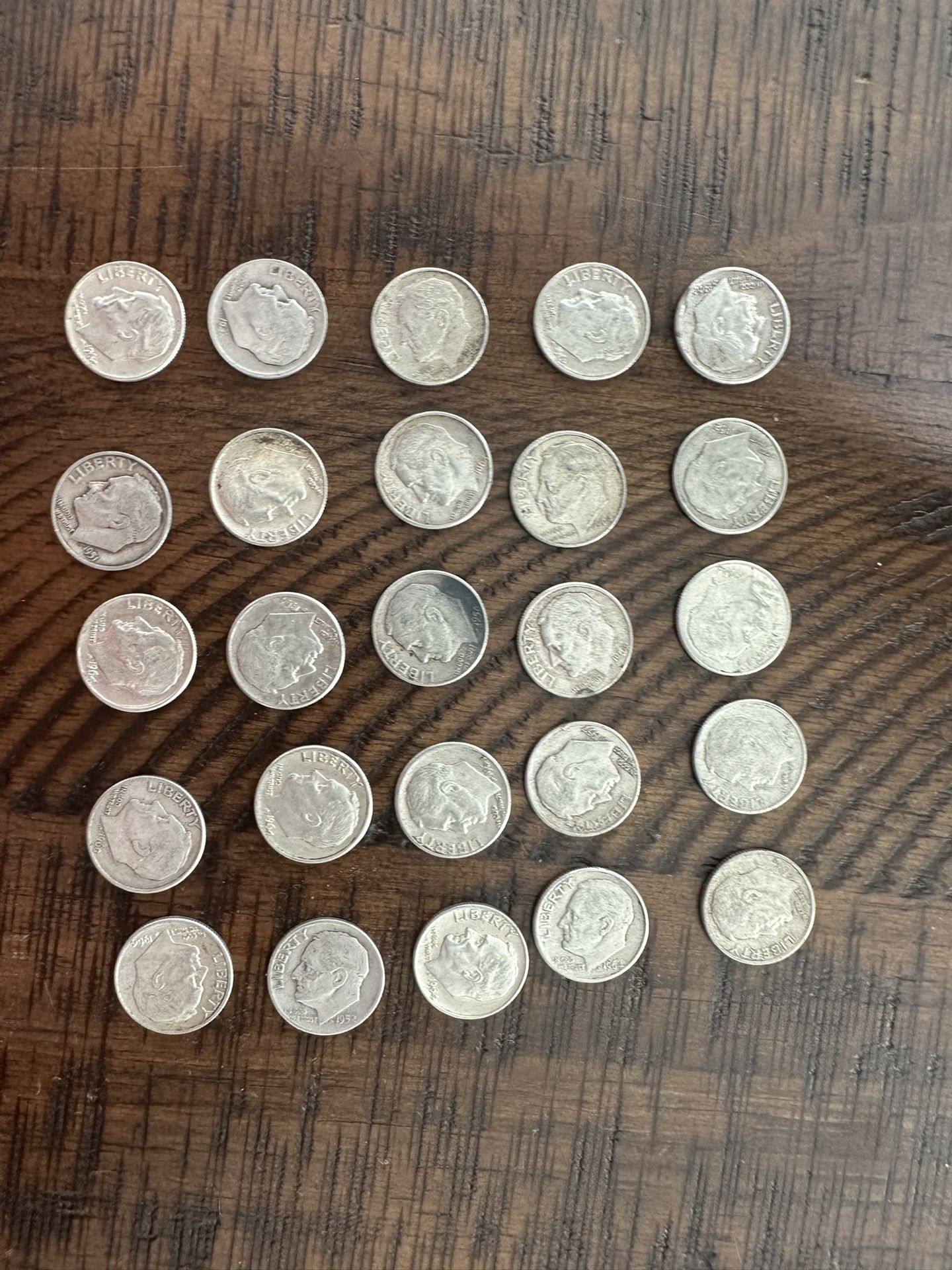 90% Silver Dimes. $2.10/dime. No Trades. Junk Silver 