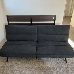 Black Couch / Futon 