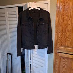 Prosperity XXL Stretch Denim Jacket Clean Unused  Rare Black