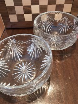 Royal Doulton Crystal Bowls