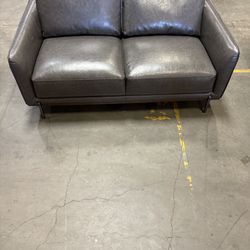 Used clean leather sofa
