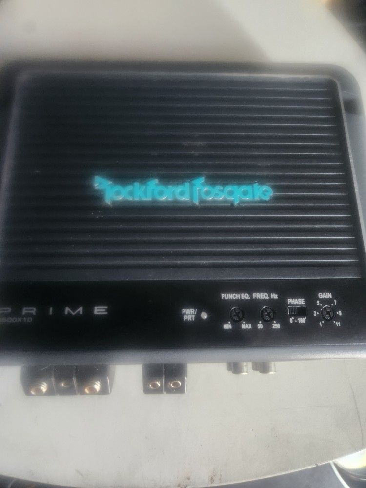 Rockford Fosgate PRIME R500X1D amplifier