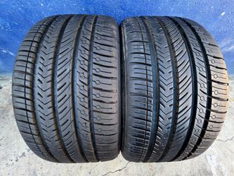 2 USED TIRES MICHELIN 255/35/19