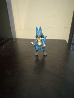 Pokémon Lucario Jakks Pacific 2007 Action Figure Toy 3” Nintendo