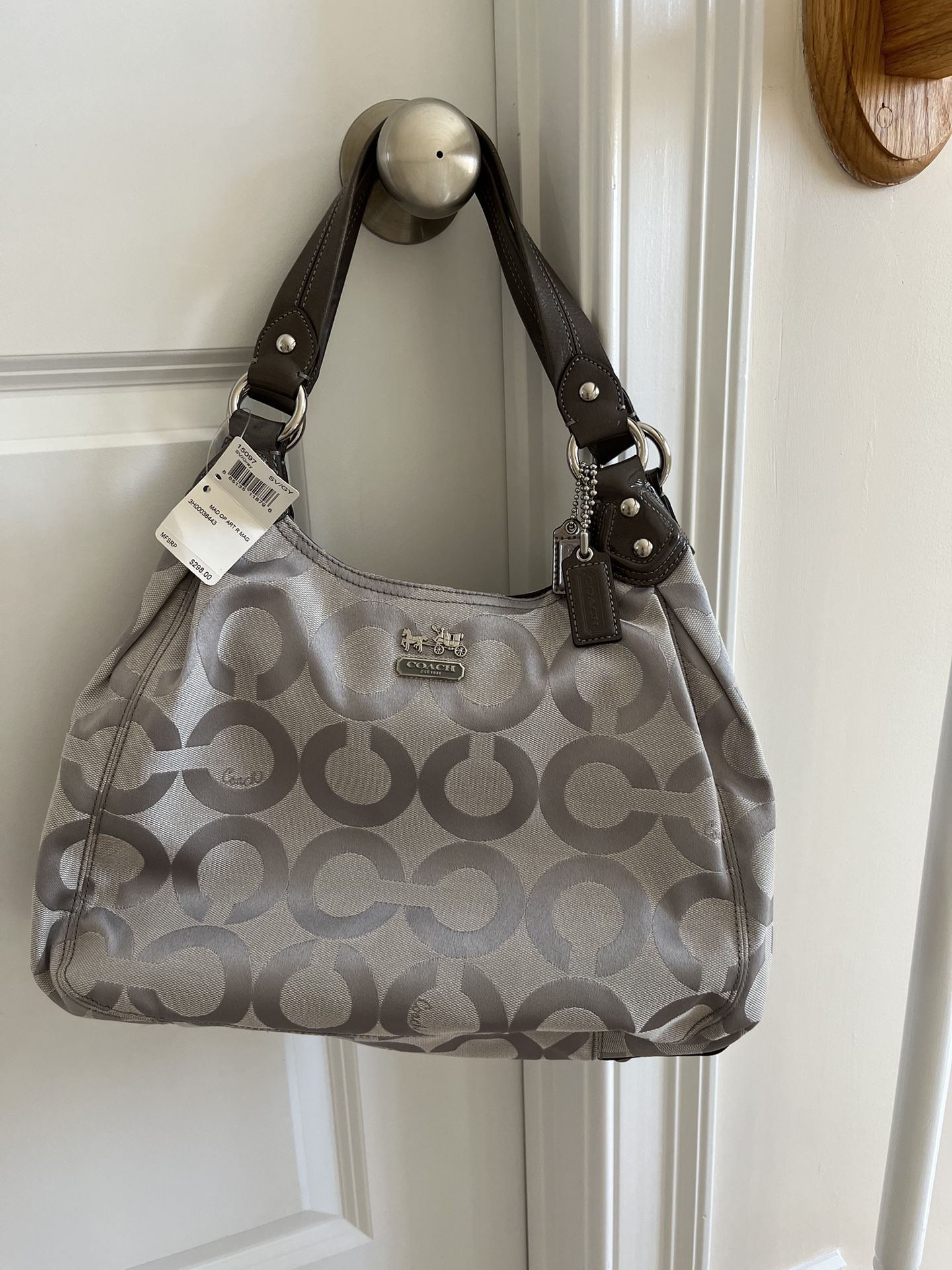 COACH MADISON OP ART MAGGIE BAG - BRAND NEW
