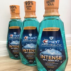 $12 For 3 Crest Mouthwash 33.8oz/1L