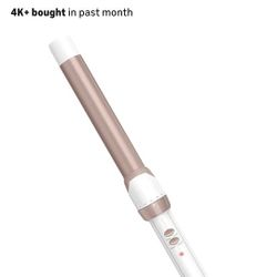 Conair Double Ceramic 1-Inch Curling Wand White