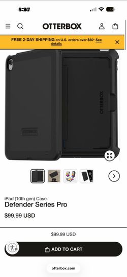 OtterBox Defender Pro iPad 10th Generation Case