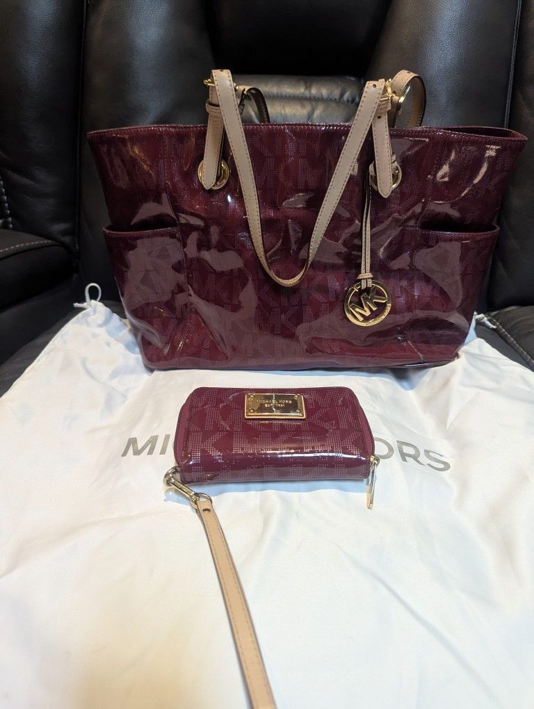 Michael Kors Patent Leather Tote