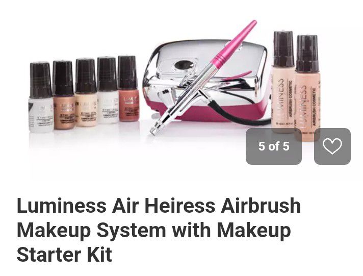 luminess air heiress airbrush makeup system heiress airbrush makeup system:  fair skin tone for Sale in Philadelphia, PA - OfferUp