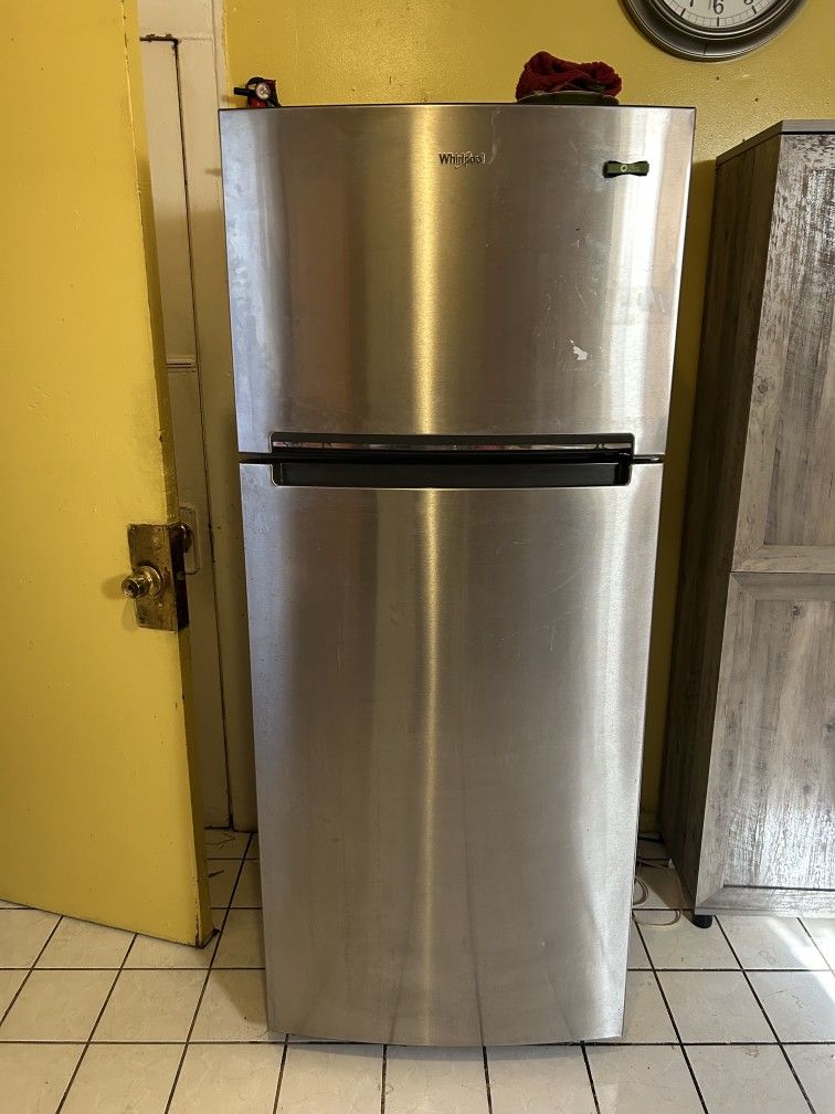 Stainless Steel Refrigerator And Electric Stove
