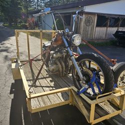 Custom Kawasaki Chopper