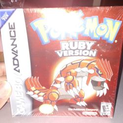 Factory Sealed Pokemon Ruby GBA
