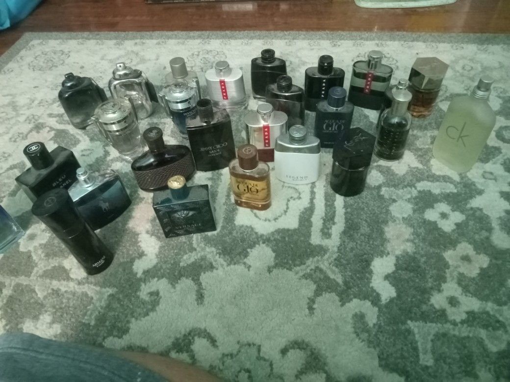 First Come Firstserve, no-holds. Different kinds of cologne