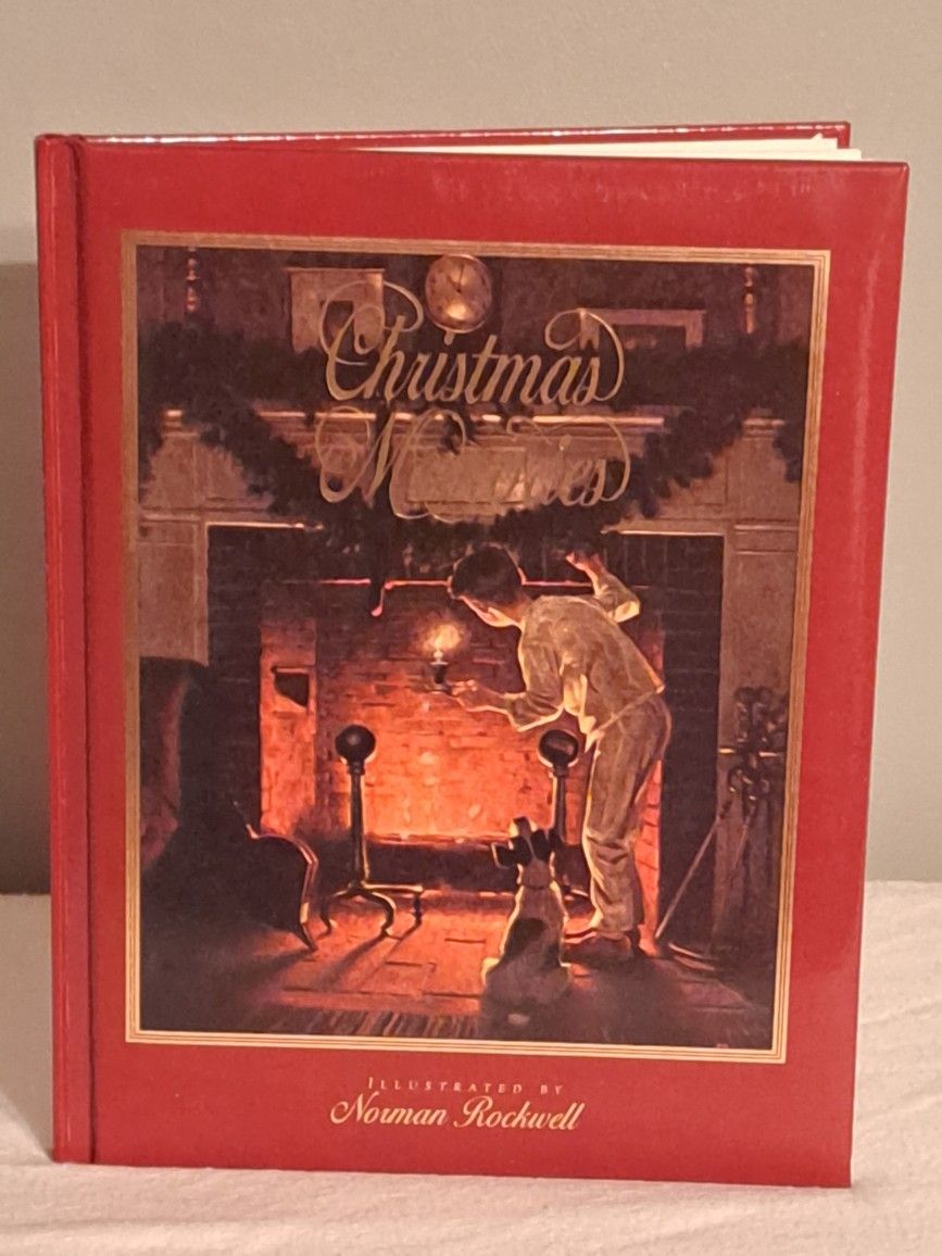 Norman Rockwell Book Christmas Memories