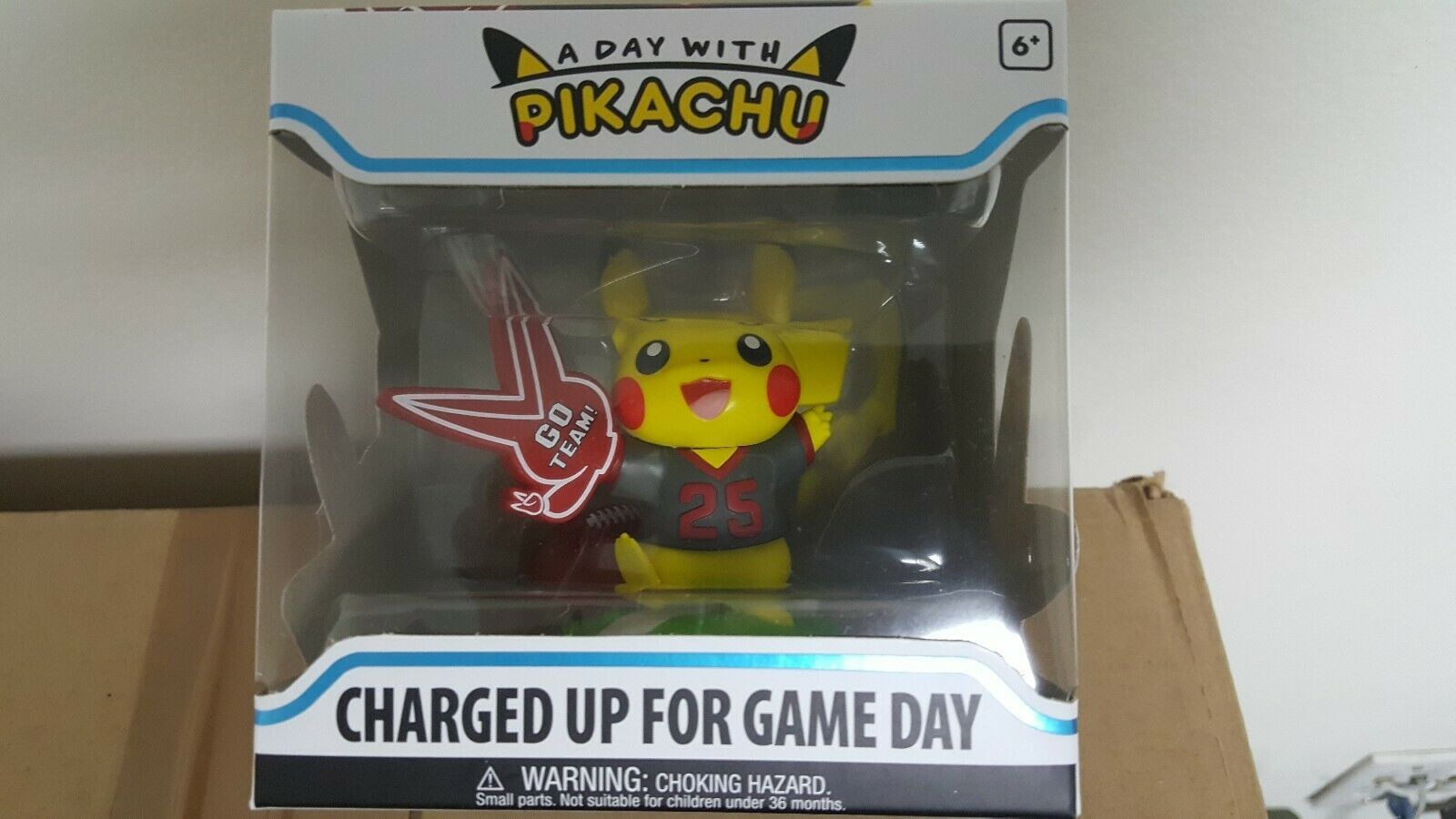 Funko Pokemon A DAY WITH PIKACHU - Charged Up For Game Day BRAND NEW