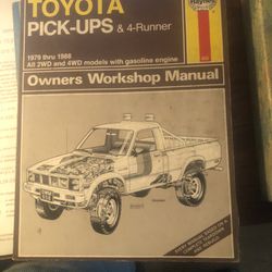 Repair Book Toyota Pick Ups & 4-Runner