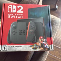 Nintendo Switch 2 Console + Mario Kart World Bundle (Digital Download in Console)