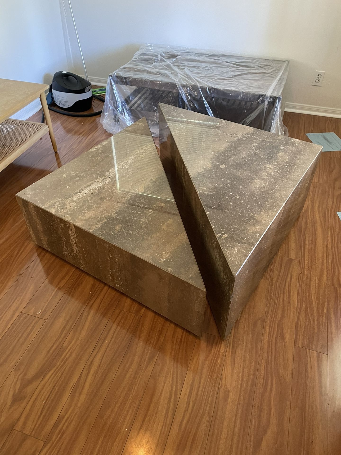 Travertine Coffee Table