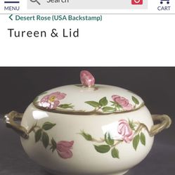 Desert Rose Tureen & Lid  (USA Backstamp) by FRANCISCAN