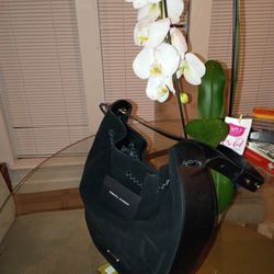 NEW Rebecca Minkoff Black Leather Hobo Shoulder Bag – Authentic