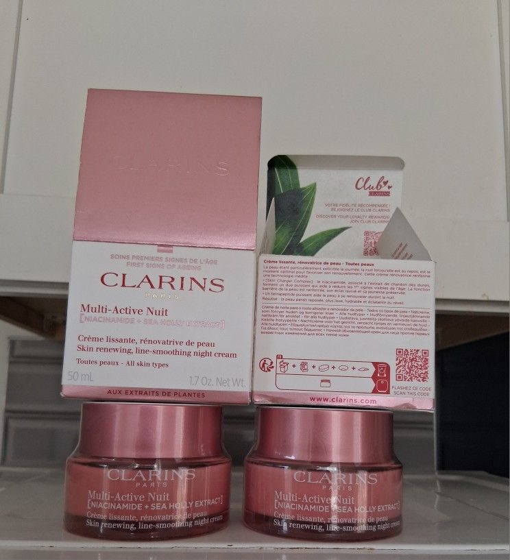 Clarins Night Cream $30 Each