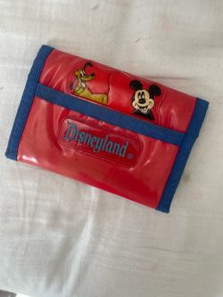 Vintage Disneyland Mickey Mouse Trifold Wallet