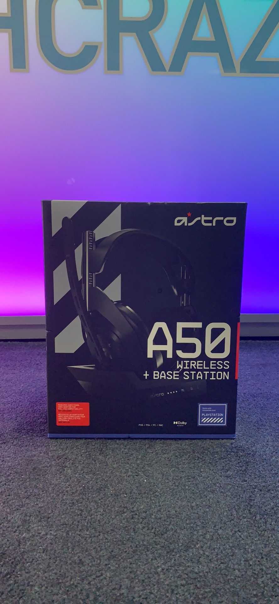 Astro A50 Wireless Headphones For PS4/ps5 New
