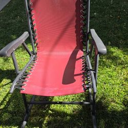 New Rocking Red Chair Use 6 Months  100 