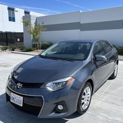 2016 Toyota Corolla s