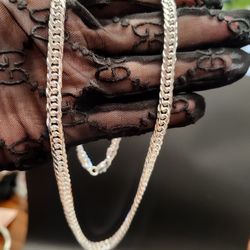 Necklace Silver 50 Cm