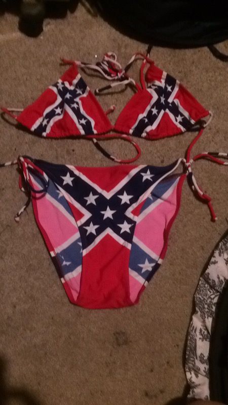 Rebel flag bikini