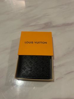 Black Leather Designer Wallet