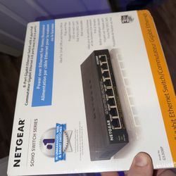 Netgear 8port Switch 4 Poe 