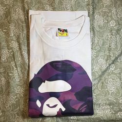 BAPE T Purple Camo, L
