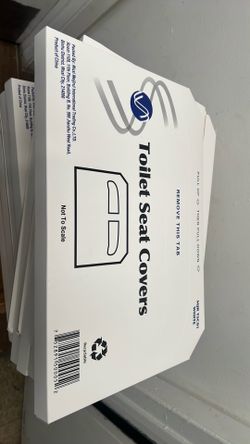 Disposable Toilet Seat Covers White
