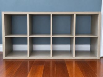 IKEA grey open book stand