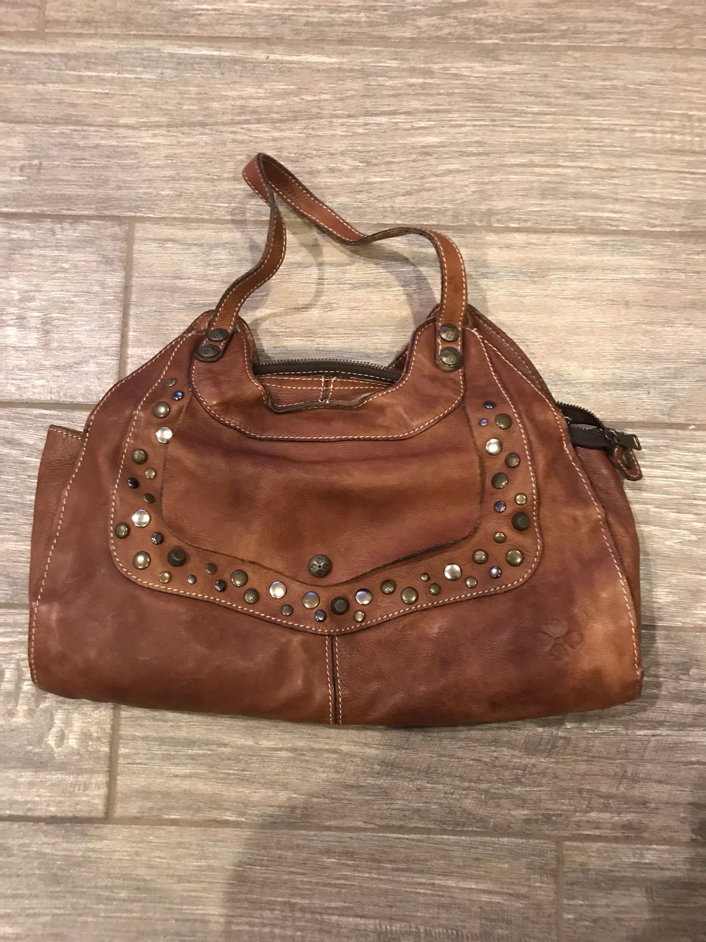 Patricia Nash Brown Leather Purse