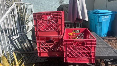 Storage Milk Crates