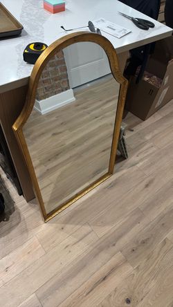 Gold Frame Mirror