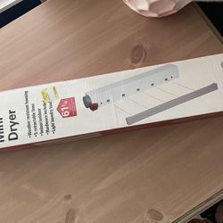 Retractable Mini Dryer - 61” Cord (Household, In Box)