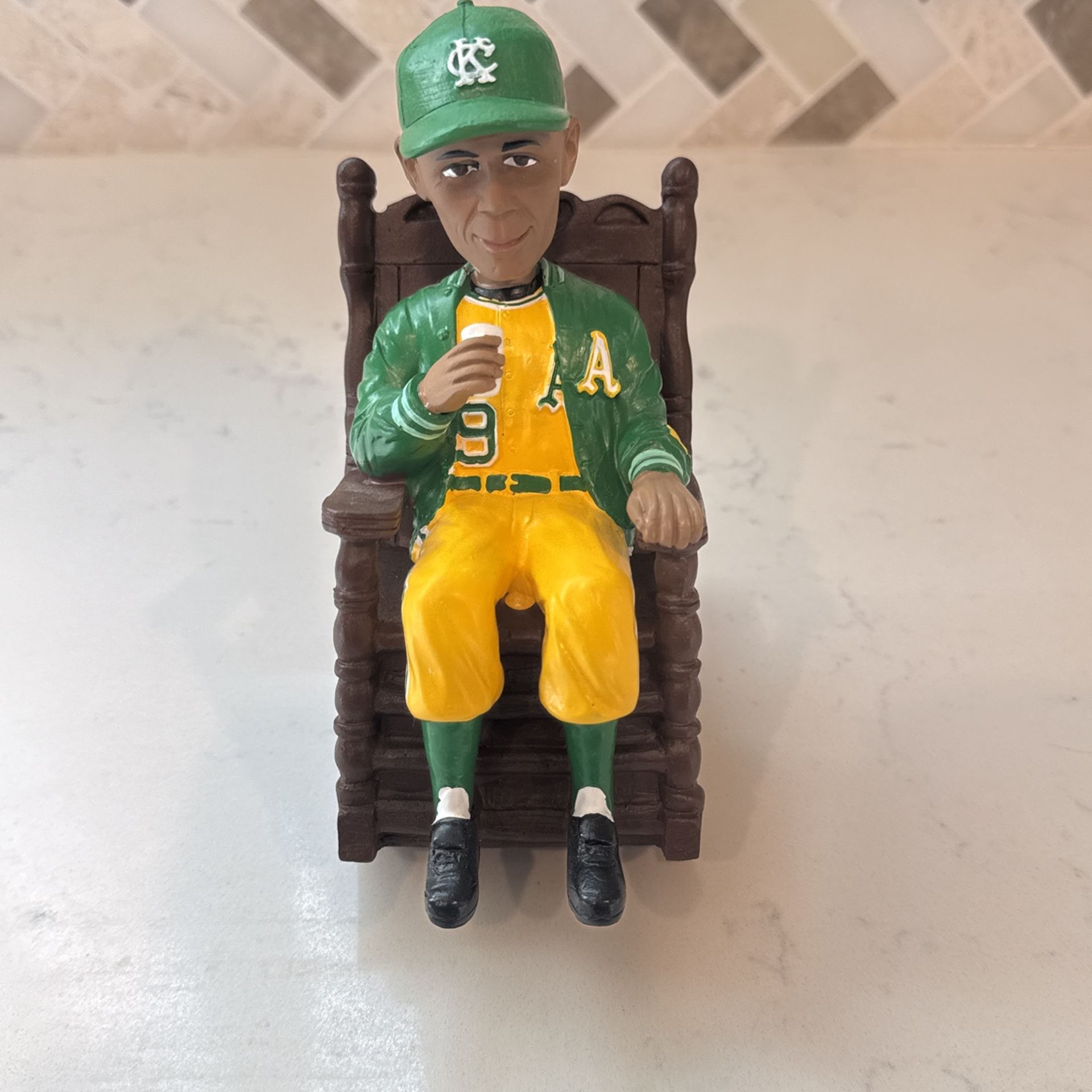 Satchel Paige Oakland As Bobble Head