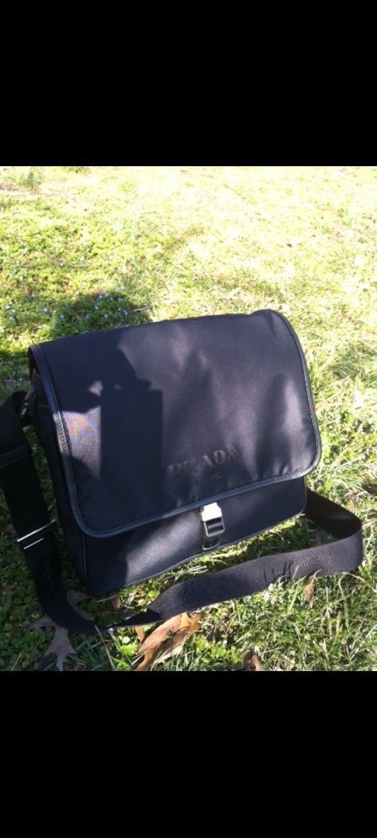 Prada Nylon Messenger Bag