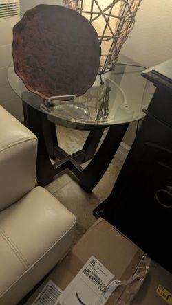 Sofa and table set