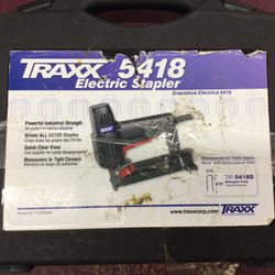 Electric Carpet Tacked / Stapler Traxx 5418