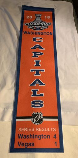 Washington capitals felt Stanley cup banner