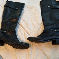 Franco Sarto Leather Boots