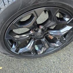 Ram Limited 22 Inch Factory Rims & Tires.